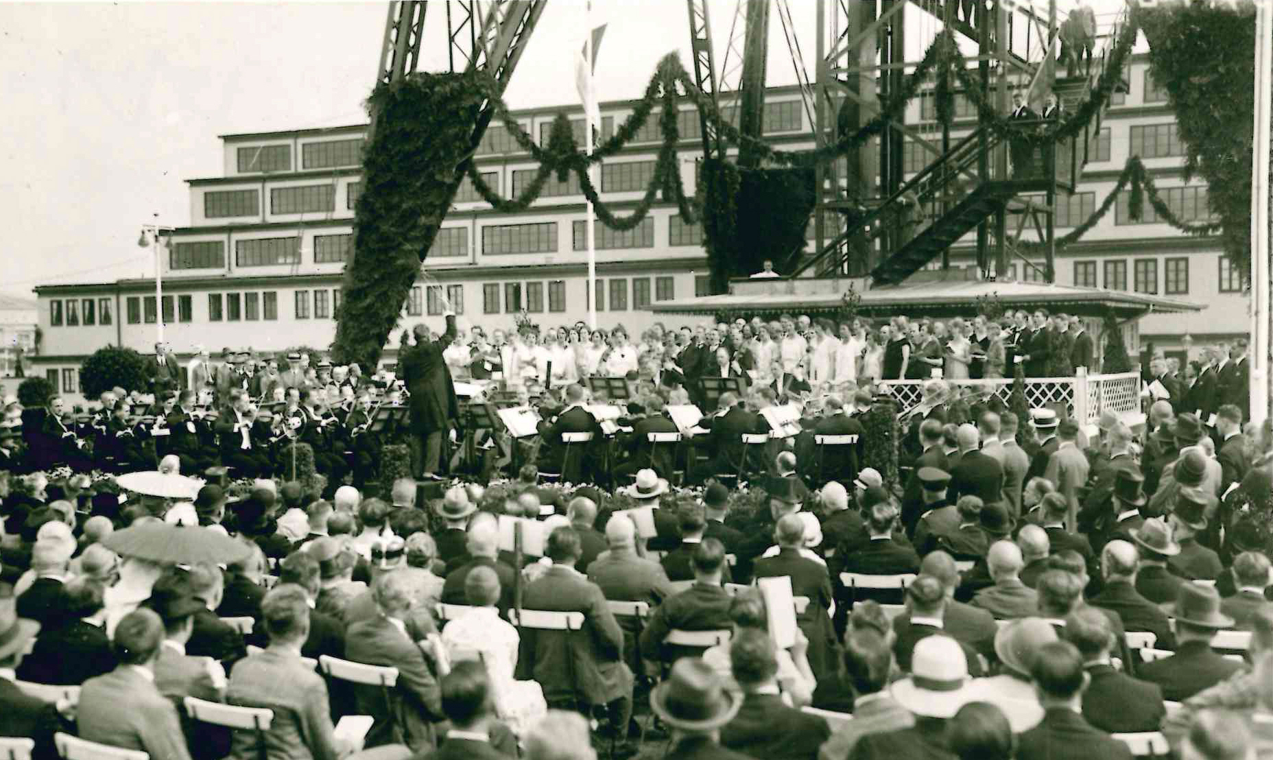 Einweihung des Berliner Funkturms 1926