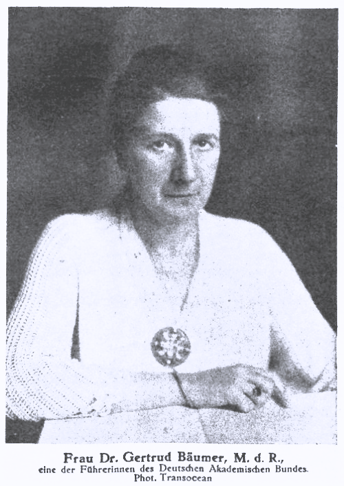 Gertrud Bäumer