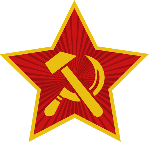 Logo der Kommunistischen Partei Deutschlands (KPD), um 1920